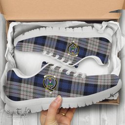 ScotsTee Shop Scottish Ferguson Dress Clan Crest Tartan Sneakers Tartan Casual Shoes