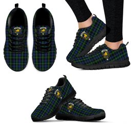 ScotsTee Shop Scottish Campbell of Argyll #01 Clan Crest Tartan Sneakers Tartan Casual Shoes