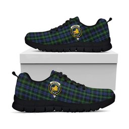 ScotsTee Shop Scottish Campbell of Argyll #01 Clan Crest Tartan Sneakers Tartan Casual Shoes