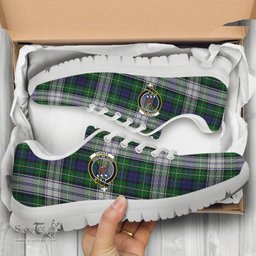 ScotsTee Shop Scottish Forbes Dress Clan Crest Tartan Sneakers Tartan Casual Shoes