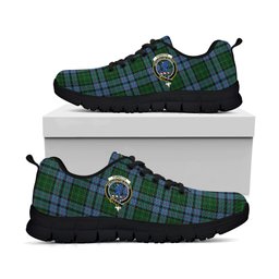 ScotsTee Shop Scottish Forsyth Clan Crest Tartan Sneakers Tartan Casual Shoes
