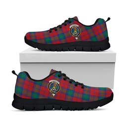 ScotsTee Shop Scottish Fotheringham Modern Clan Crest Tartan Sneakers Tartan Casual Shoes