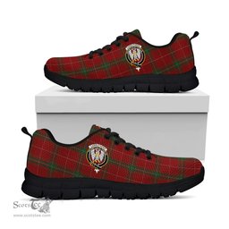 ScotsTee Shop Scottish Carruthers Clan Crest Tartan Sneakers Tartan Casual Shoes