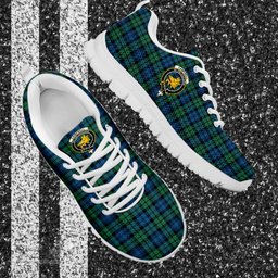 ScotsTee Shop Scottish Campbell Ancient 02 Clan Crest Tartan Sneakers Tartan Casual Shoes