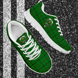 ScotsTee Shop Scottish Don Clan Crest Tartan Sneakers Tartan Casual Shoes