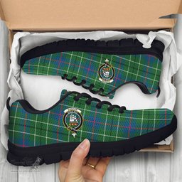 ScotsTee Shop Scottish Duncan Ancient Clan Crest Tartan Sneakers Tartan Casual Shoes