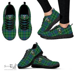 ScotsTee Shop Scottish Duncan Ancient Clan Crest Tartan Sneakers Tartan Casual Shoes