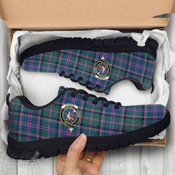 ScotsTee Shop Scottish Cooper Clan Crest Tartan Sneakers Tartan Casual Shoes