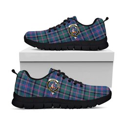 ScotsTee Shop Scottish Cooper Clan Crest Tartan Sneakers Tartan Casual Shoes