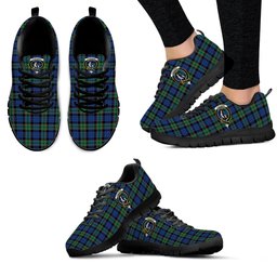 ScotsTee Shop Scottish Fletcher Ancient Clan Crest Tartan Sneakers Tartan Casual Shoes