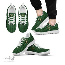 ScotsTee Shop Scottish Gayre Dress Clan Crest Tartan Sneakers Tartan Casual Shoes