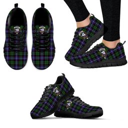 ScotsTee Shop Scottish Galbraith Modern Clan Crest Tartan Sneakers Tartan Casual Shoes