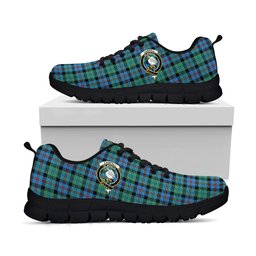 ScotsTee Shop Scottish Campbell of Cawdor Ancient Clan Crest Tartan Sneakers Tartan Casual Shoes