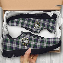 ScotsTee Shop Scottish Campbell of Cawdor Dress Clan Crest Tartan Sneakers Tartan Casual Shoes