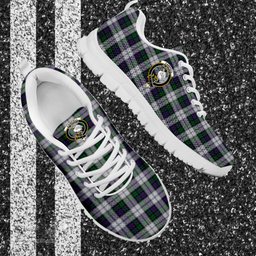 ScotsTee Shop Scottish Campbell of Cawdor Dress Clan Crest Tartan Sneakers Tartan Casual Shoes