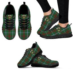 ScotsTee Shop Scottish Gayre Clan Crest Tartan Sneakers Tartan Casual Shoes