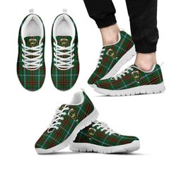 ScotsTee Shop Scottish Gayre Clan Crest Tartan Sneakers Tartan Casual Shoes