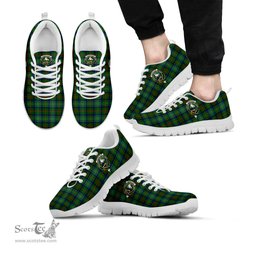 ScotsTee Shop Scottish Cranstoun Clan Crest Tartan Sneakers Tartan Casual Shoes