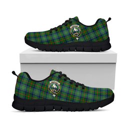 ScotsTee Shop Scottish Cranstoun Clan Crest Tartan Sneakers Tartan Casual Shoes
