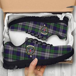 ScotsTee Shop Scottish Colquhoun Dress Clan Crest Tartan Sneakers Tartan Casual Shoes