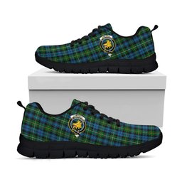 ScotsTee Shop Scottish Campbell of Argyll #02 Clan Crest Tartan Sneakers Tartan Casual Shoes