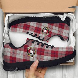 ScotsTee Shop Scottish Cunningham Dress Clan Crest Tartan Sneakers Tartan Casual Shoes