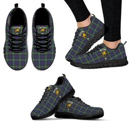 ScotsTee Shop Scottish Campbell Argyll Modern Clan Crest Tartan Sneakers Tartan Casual Shoes
