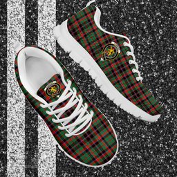 ScotsTee Shop Scottish Cumming Hunting Ancient Clan Crest Tartan Sneakers Tartan Casual Shoes