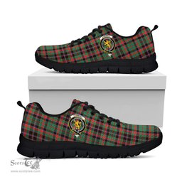 ScotsTee Shop Scottish Cumming Hunting Ancient Clan Crest Tartan Sneakers Tartan Casual Shoes