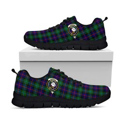 ScotsTee Shop Scottish Campbell of Cawdor Modern Clan Crest Tartan Sneakers Tartan Casual Shoes