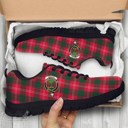 ScotsTee Shop Scottish Fenton Clan Crest Tartan Sneakers Tartan Casual Shoes