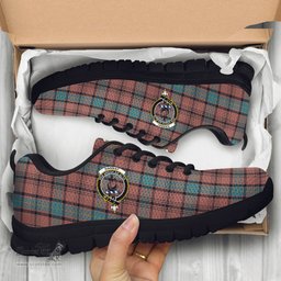 ScotsTee Shop Scottish Hannay Dress Clan Crest Tartan Sneakers Tartan Casual Shoes