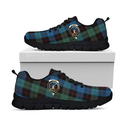 ScotsTee Shop Scottish Guthrie Clan Crest Tartan Sneakers Tartan Casual Shoes