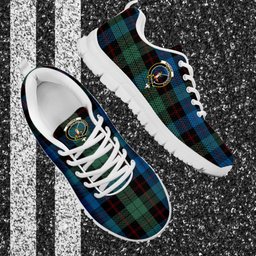 ScotsTee Shop Scottish Guthrie Clan Crest Tartan Sneakers Tartan Casual Shoes