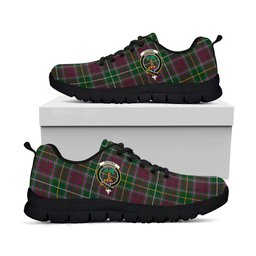 ScotsTee Shop Scottish Crosbie Clan Crest Tartan Sneakers Tartan Casual Shoes