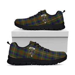 ScotsTee Shop Scottish Fraser Hunting Clan Crest Tartan Sneakers Tartan Casual Shoes