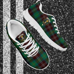 ScotsTee Shop Scottish Chisholm Hunting Ancient Clan Crest Tartan Sneakers Tartan Casual Shoes