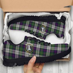 ScotsTee Shop Scottish MacCallum Dress Clan Crest Tartan Sneakers Tartan Casual Shoes