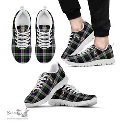 ScotsTee Shop Scottish MacCallum Dress Clan Crest Tartan Sneakers Tartan Casual Shoes