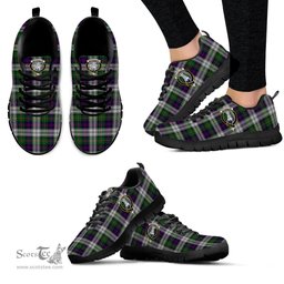ScotsTee Shop Scottish MacCallum Dress Clan Crest Tartan Sneakers Tartan Casual Shoes