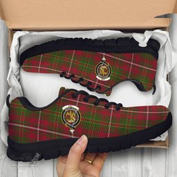 ScotsTee Shop Scottish Hay Clan Crest Tartan Sneakers Tartan Casual Shoes