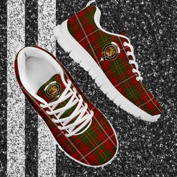 ScotsTee Shop Scottish Hay Clan Crest Tartan Sneakers Tartan Casual Shoes