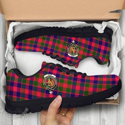 ScotsTee Shop Scottish Gow Modern Clan Crest Tartan Sneakers Tartan Casual Shoes
