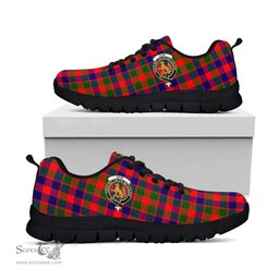 ScotsTee Shop Scottish Gow Modern Clan Crest Tartan Sneakers Tartan Casual Shoes