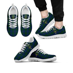 ScotsTee Shop Scottish Hamilton Hunting Clan Crest Tartan Sneakers Tartan Casual Shoes