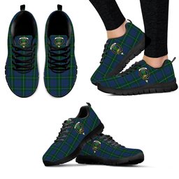 ScotsTee Shop Scottish Hamilton Hunting Clan Crest Tartan Sneakers Tartan Casual Shoes