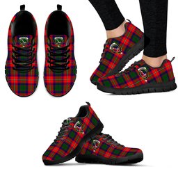 ScotsTee Shop Scottish Hopkirk Clan Crest Tartan Sneakers Tartan Casual Shoes