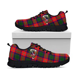 ScotsTee Shop Scottish Hopkirk Clan Crest Tartan Sneakers Tartan Casual Shoes