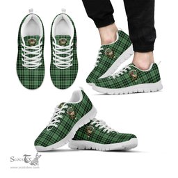 ScotsTee Shop Scottish MacDonald Lord of the Isles Hunting Clan Crest Tartan Sneakers Tartan Casual Shoes