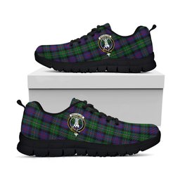 ScotsTee Shop Scottish MacCallum Clan Crest Tartan Sneakers Tartan Casual Shoes